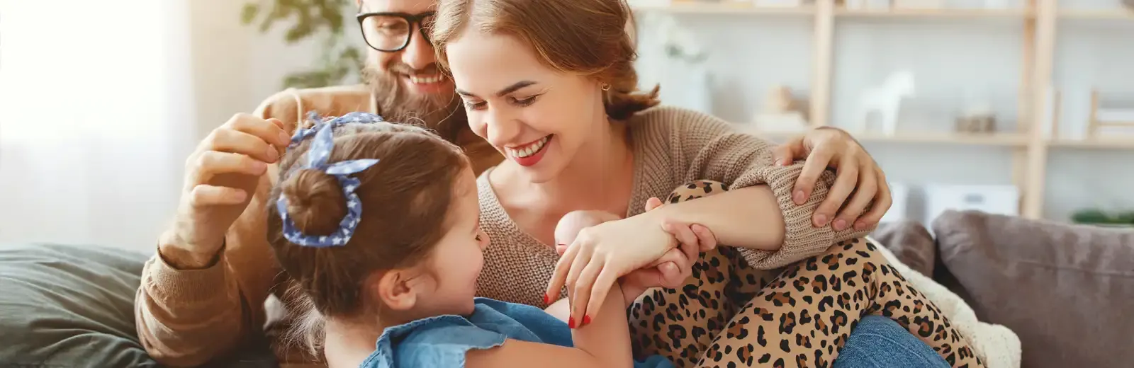 family in pest free home